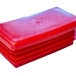 Zaślepka profila czerwona 40x80mm prostokąt 5szt. Niska cena